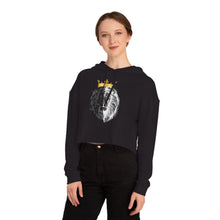 Load image into Gallery viewer, Bold As Lions Women’s Cropped Hoodie