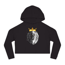 Load image into Gallery viewer, Bold As Lions Women’s Cropped Hoodie