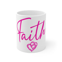 Load image into Gallery viewer, Faith Heart Mug 11oz