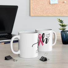 Load image into Gallery viewer, Faith Pink Ribbon Mug