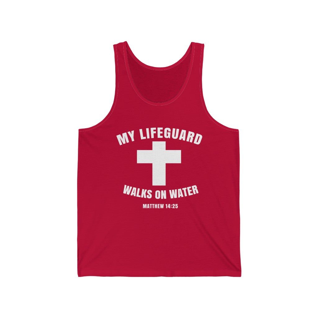 My Lifeguard Tank Top tee
