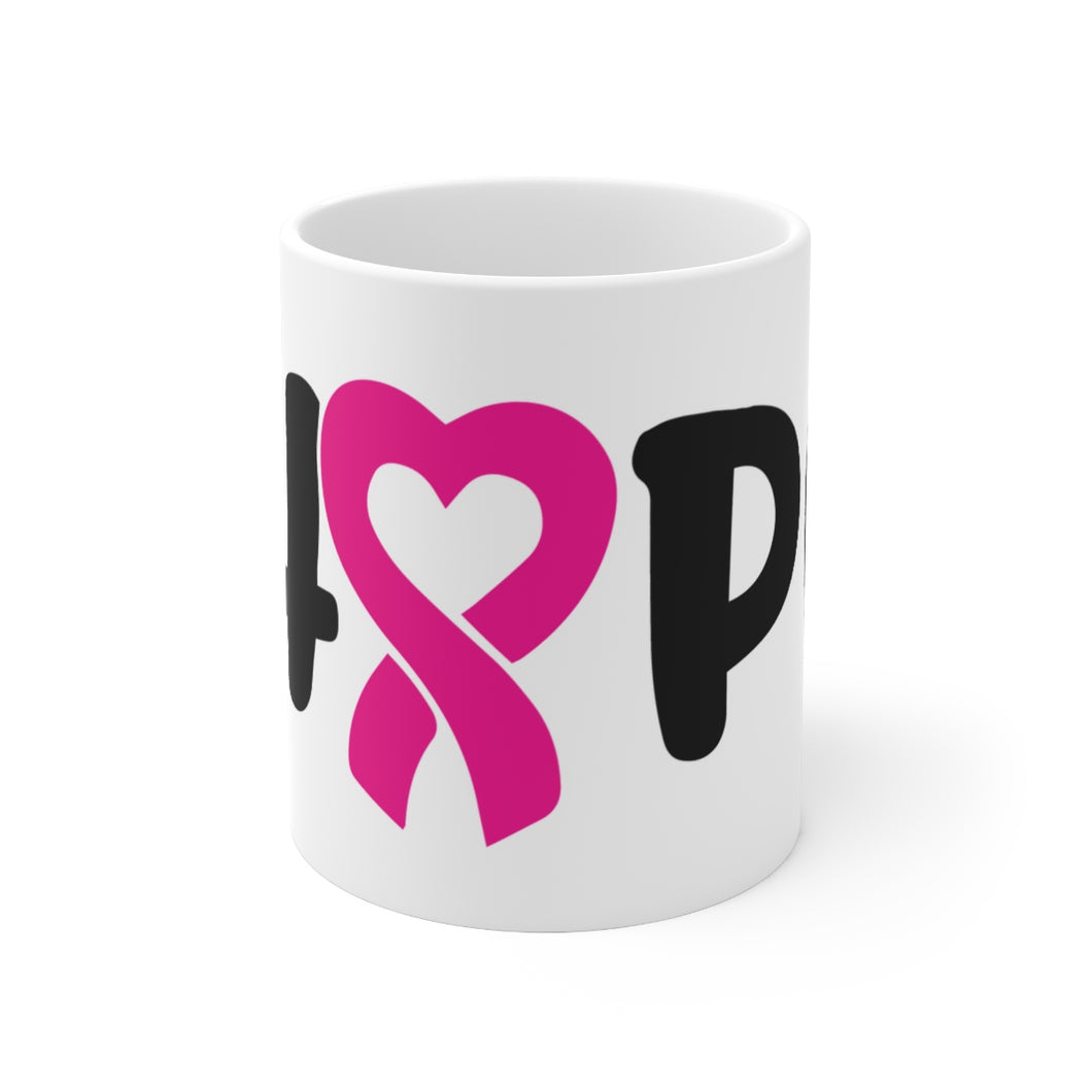 Hope Pink Ribbon Mug