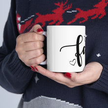 Load image into Gallery viewer, Faith Pink Ribbon Mug
