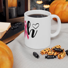 Load image into Gallery viewer, Faith Pink Ribbon Mug
