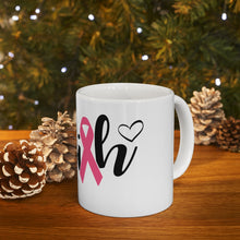 Load image into Gallery viewer, Faith Pink Ribbon Mug
